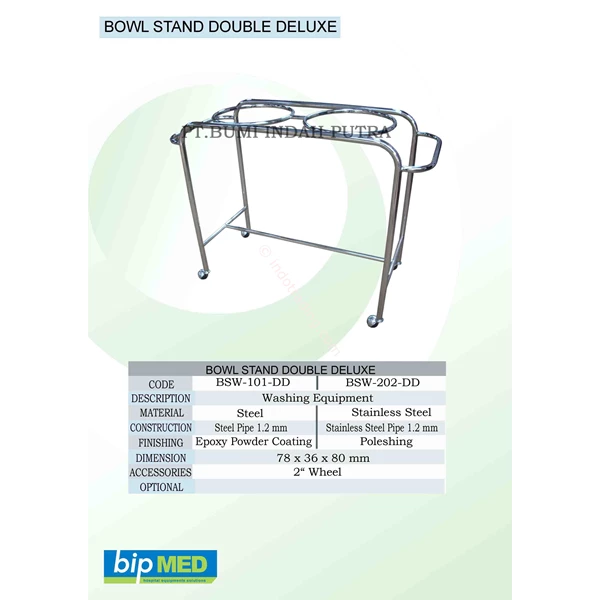Bowl Stand Double Deluxe