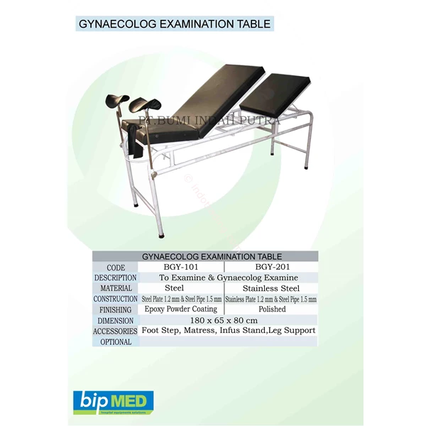 Gynaecology Examination Table