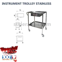 Instrument Trolley With Drawer