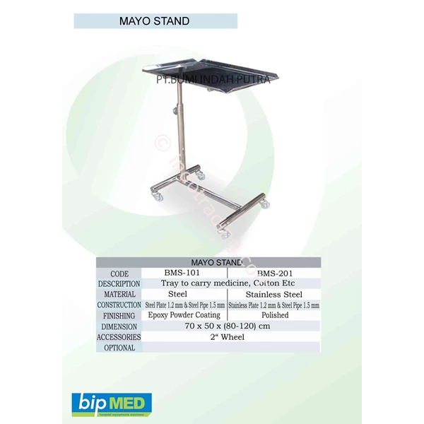 Mayo Stand Table